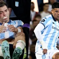 ¡Es insólito! Marcos Rojo mandó al hospital a su compañero de Racing con un brutal codazo