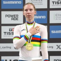 La supercampeona Lorena Wiebes quiere más logros en Chile: “La atmósfera del velódromo ha sido buenísima”