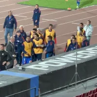 No se vio en TV: la fuerte pelea que marcó el final del sufrido empate entre la U y Lanús