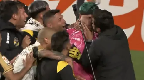 El Mono Sánchez recibió todo el cariño tras ser el héroe de Coquimbo.
