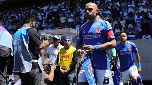 Marcelo Díaz lideró a la U en el Clásico Universitario.