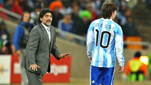 Reflota en Argentina la comparación entre Lionel Messi y Diego Maradona