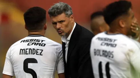 Fernando Ortiz se juega el puesto en Colo Colo en la recta final.