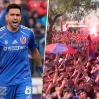 Un bullanguero más: Matías Zaldivia emociona a los hinchas de la U con arenga para revancha de Copa Sudamericana