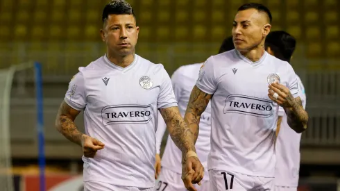 Leonardo Valencia y Eduardo Vargas, la dupla de élite de Audax Italiano enfrenta a Cobresal por un lugar en las copas del próximo año.