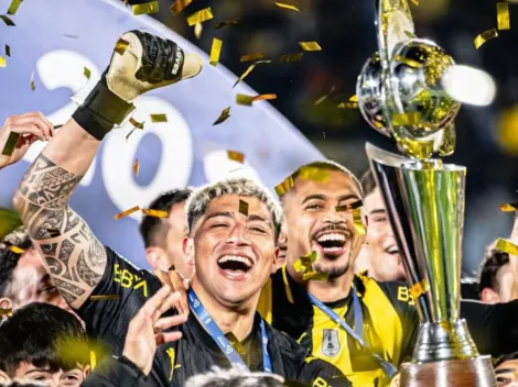 Cortés conquista su primer título fuera de Chile: campeón con Peñarol