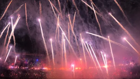 Racing tuvo un recibimiento espectacular en Argentina.