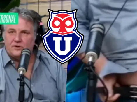 Tudor avisa: "Si la U avanza en Sudamericana, hago el programa en pelota"