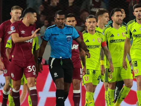 Una burla: así salió el polémico árbitro de la U y Lanús