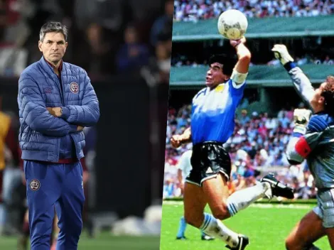 La mano de Dios: Pellegrino recuerda a Maradona tras polémica con la U