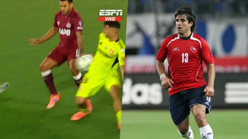 Estrada habló de la mano no sancionada a Lanús.