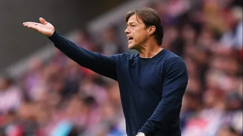 Matías Almeyda analizó la derrota ante Atlético.
