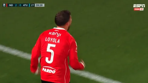 Felipe Loyola fue figura en el triunfo de Independiente