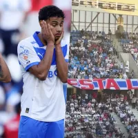 No se vio en TV: muestran la primera gran decepción de hinchas de U Católica en el Claro Arena