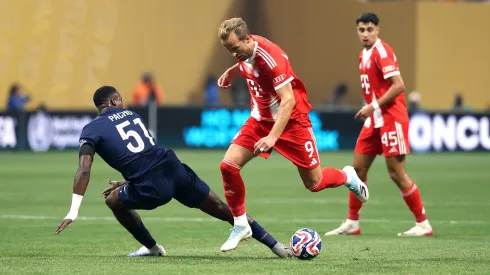 Harry Kane y Willian Pacho, uno de los duelos que tendrá el PSG vs Bayern Múnich en la cuarta fecha de la Champions League.