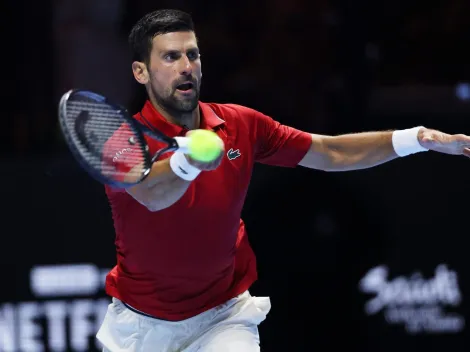 Djokovic impacta antes de jugar con Alejandro Tabilo y habla del retiro