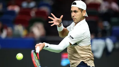 Alejandro Tabilo no pudo con Djokovic.