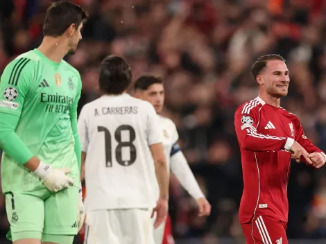 Un gran Courtois no le alcanza a Real Madrid para sobrevivir a Liverpool