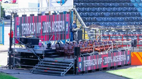 La "Terraza VIP" prometía ser un espacio nuevo en el CAP donde obtendrías una serie de regalías, además de la asistencia al partido.