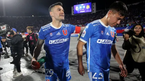 Poco espacio para el jugador de la U.