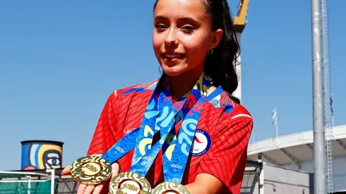 Tres medallas ha ganado María Jesús Lara en los Juegos Juveniles