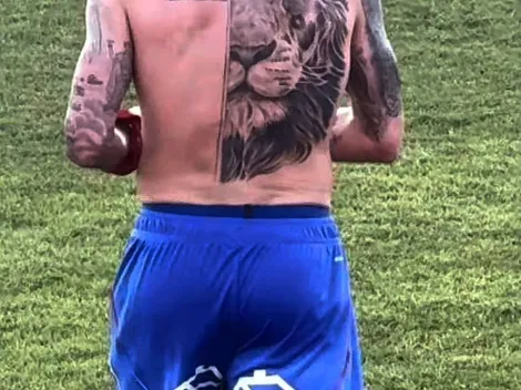 El bullanguero tatuaje de Aránguiz que impresiona a hinchas de la U