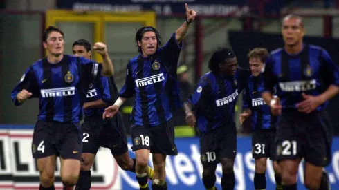 Iván Zamorano en Inter de Milán.