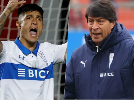 ¿Se fue con polémica? Fría despedida del DT de la UC a Huerta