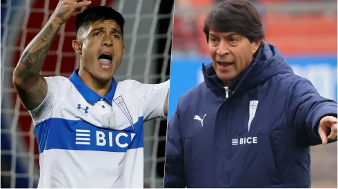 Valber Huerta se fue de la UC y Daniel Garnero apenas le dedicó palabras.