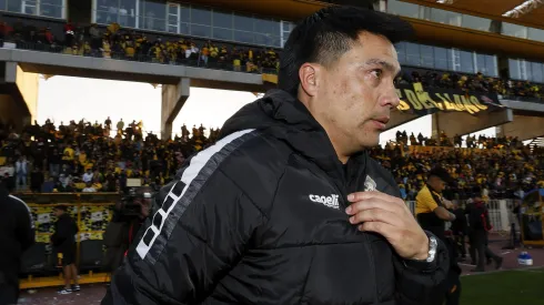 Esteban González lloró inmediatamente después del pitazo final en el partido que consagró al Barbón.