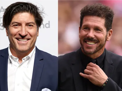 Cholo Simeone lanza una broma y un sinfín de elogios a Iván Zamorano