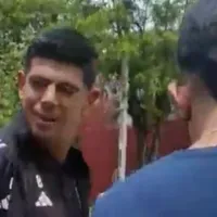 Esteban Pavez fue recibido por hinchas de Colo Colo en Santa Laura: luego de su polémica frase