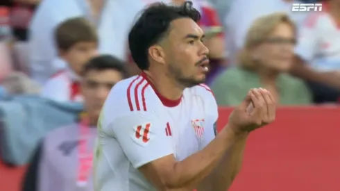 Gabriel Suazo tuvo un nivel destacado, pero una decisión del árbitro no le gustó nada.