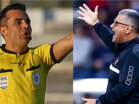 Fuentes expulsado por estallar contra Piero Maza: "¡Te haces el guapo acá, hazlo en...!"