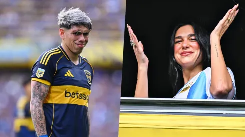 Dua Lipa estuvo en La Bombonera.