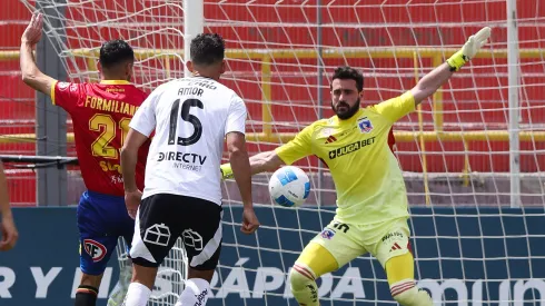 Fernando de Paul fue una buena figura ante Unión Española, aunque dio licencias en el gol de Aránguiz.