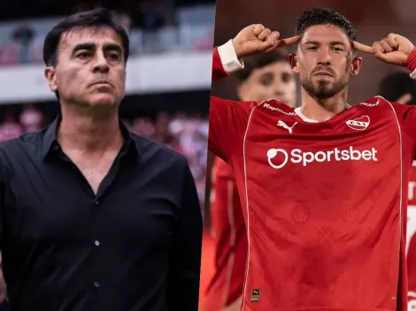 "Está en un grande": Quinteros "amenaza" a Loyola en Independiente