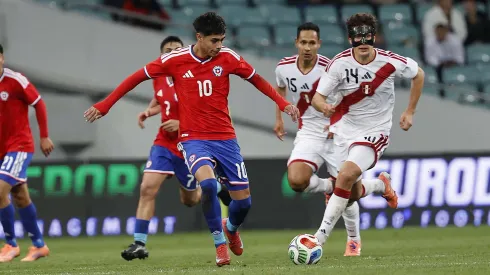 Ganó Chile con uno menos: 2-1 contra Perú en Rusia.