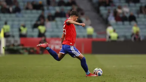 Matías Sepúlveda jugó por primera vez por la Roja adulta.