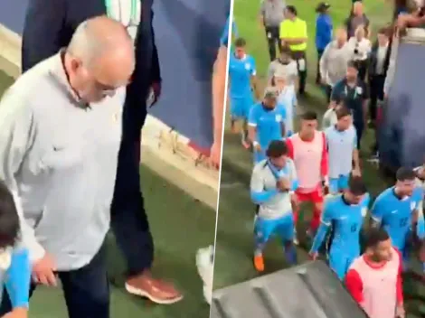 No se vio en TV: el chileno que defendió a Bielsa tras histórica derrota