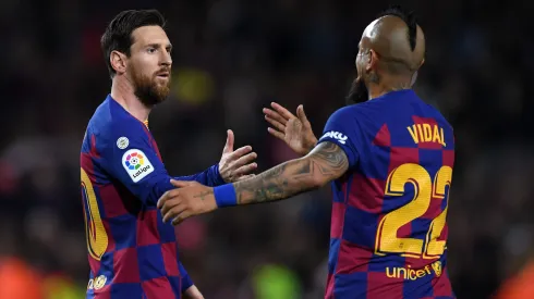 Vidal escogió a su Lionel Messi como el mejor 10 de todos los tiempos.