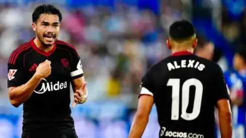 El lateral izquierdo habló de su compañero en Sevilla, ausente en las últimas fechas por lesión.