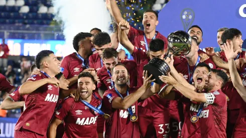 El equipo argentino se coronó campeón de la Copa Sudamericana.