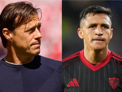 Curiosa reflexión del DT de Sevilla sobre Alexis: "Bajándome de la cama..."