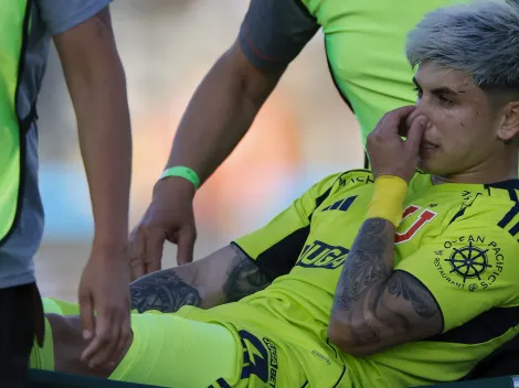 Sufre la U: los detalles de la lesión de Maximiliano Guerrero