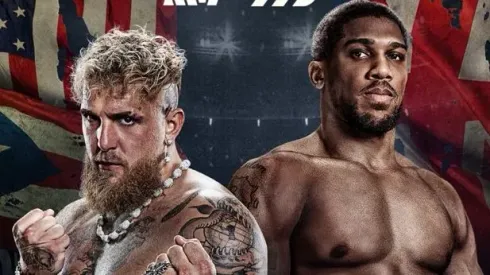 Tras suspenderse su peleacontra Gervonta Davis, Jake Paul ahora enfrentará a Anthony Joshua.