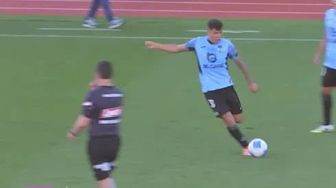 Felipe Faúndez se fue expulsado por un supuesto pelotazo al árbitro.