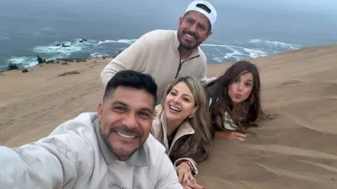 Reinaldo Navia vino a Chile con amigos mexicanos.