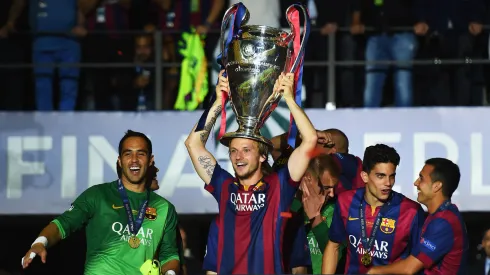 Claudio Bravo fue parte del equipo del Barcelona que ganó la Champions League 2014-2015.