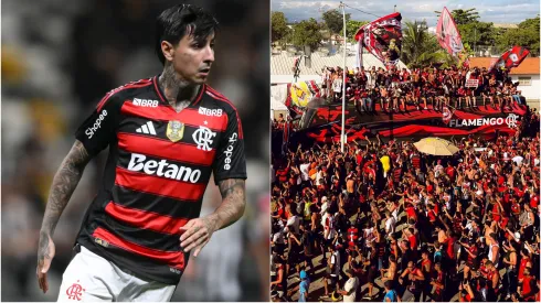 Miles de fanáticos despidieron a Flamengo previo a final de Copa Libertadores.